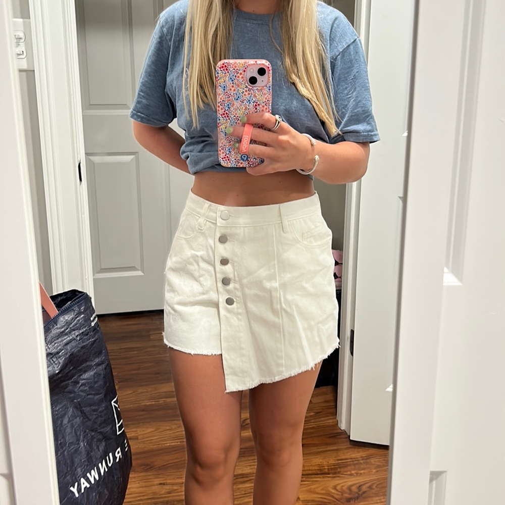 White skort!